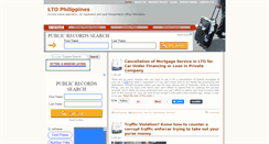 Desktop Screenshot of ltophilippines.com